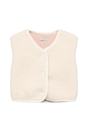 Noppies Teddy Gilet Whitecap Gray