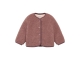 Noppies jassen Rose Taupe 6130009