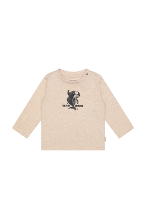 Noppies T-shirt longsleeve Sand Melange