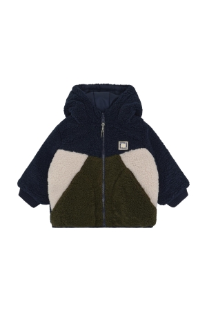Noppies Reversible winterjas met capuchon P554 Black Iris