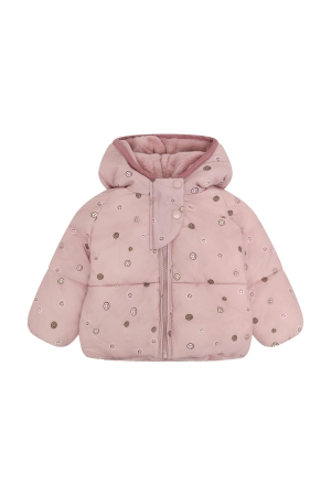 Noppies Reversible winterjas met capuchon N471 Adobe Rose