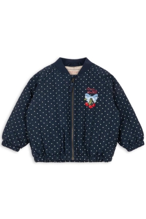 Konges Slojd  Juno Printed Dot Bomber Jas Dot Nuit Petite