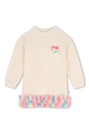 BillieBlush Jurk met tule Stone