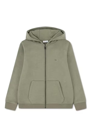 Lacoste Sweatvest met capuchon Kaki