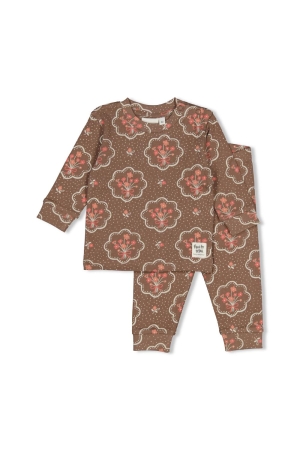 Feetje Maddie Medallion - Feetje pyjama Bruin