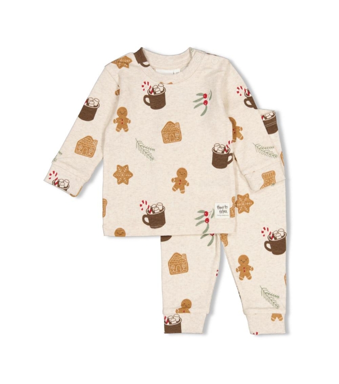 Feetje nachtkleding Offwhite melange 50500098