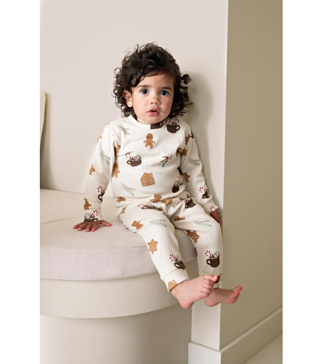 Feetje nachtkleding Offwhite melange 50500098