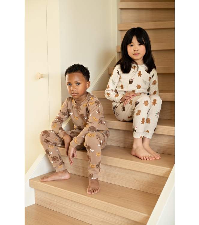 Feetje nachtkleding Offwhite melange 50500098
