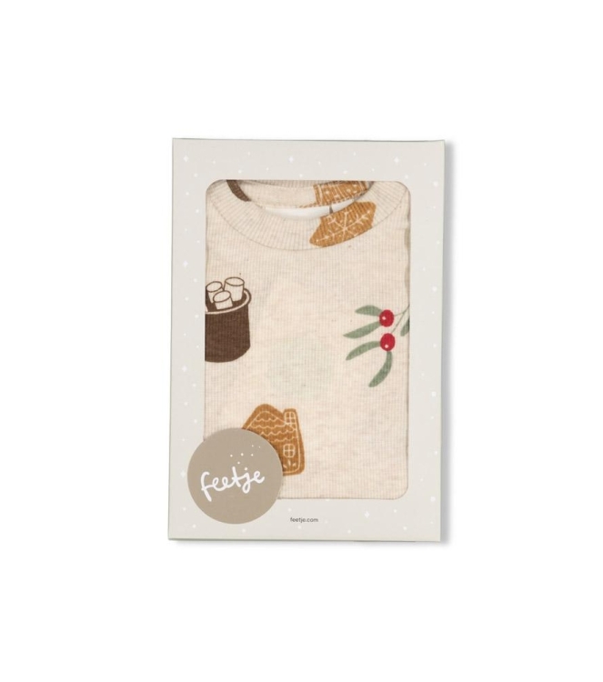 Feetje nachtkleding Offwhite melange 50500098