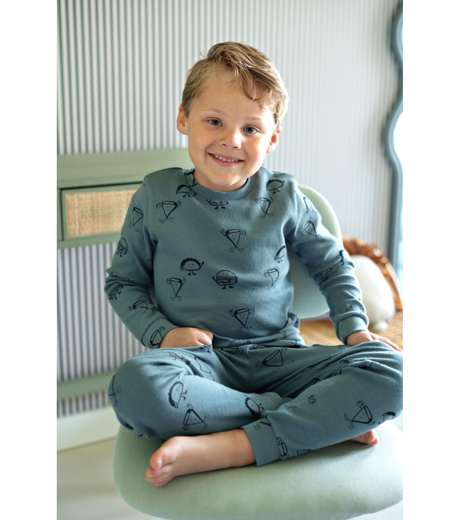 Feetje nachtkleding Petrol 50500099
