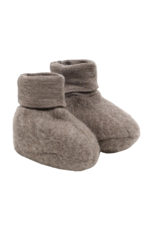 CeLaVi Babyslofjes merino wol Walnut