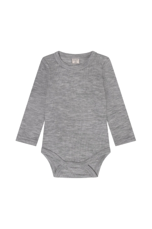 CeLaVi Romper lange mouw merino wol Alloy Melange