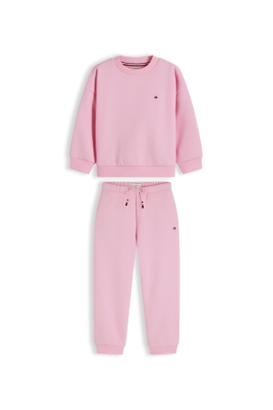 Tommy Hilfiger Joggingpak essential Classic Pink