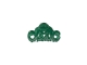 Kknekki haaraccessoires Green 6517
