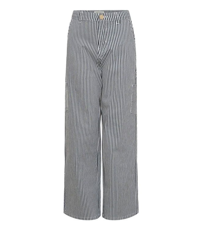 Sofie Schnoor broeken 5093 Dark Blue striped GNOS228