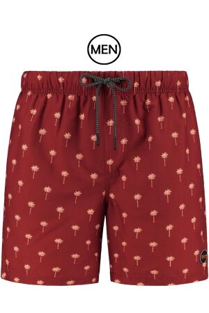 Shiwi Men Swimshort Scratched Shiwi Palm 303 Tandori Spice Brown