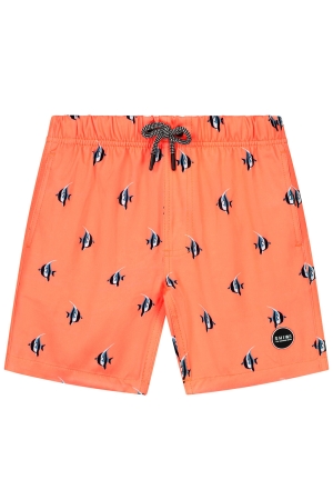 Shiwi Boys swim shorts moorish idol 208 Neon Orange