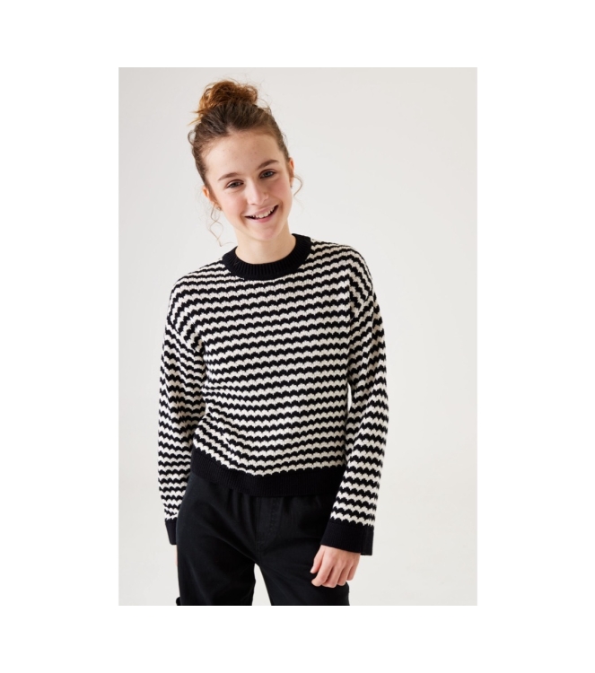 Garcia truien & vesten 1755 Off Black T42641