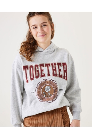 Garcia Meisjes Sweater 66 Grey Melee