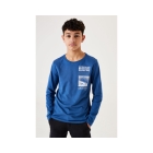 Garcia shirts 5475 Dew Blue T43601