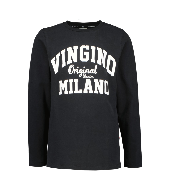 Vingino shirts 944 Deep Black NOOSKBN30002