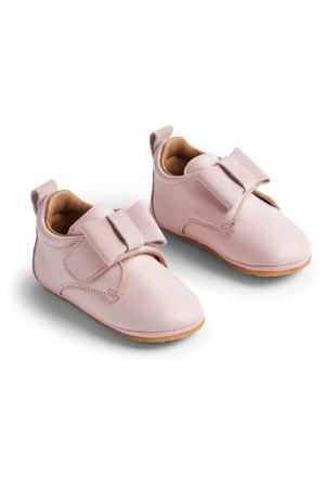 Wheat Babyslofje Bow 2281 rose ballet
