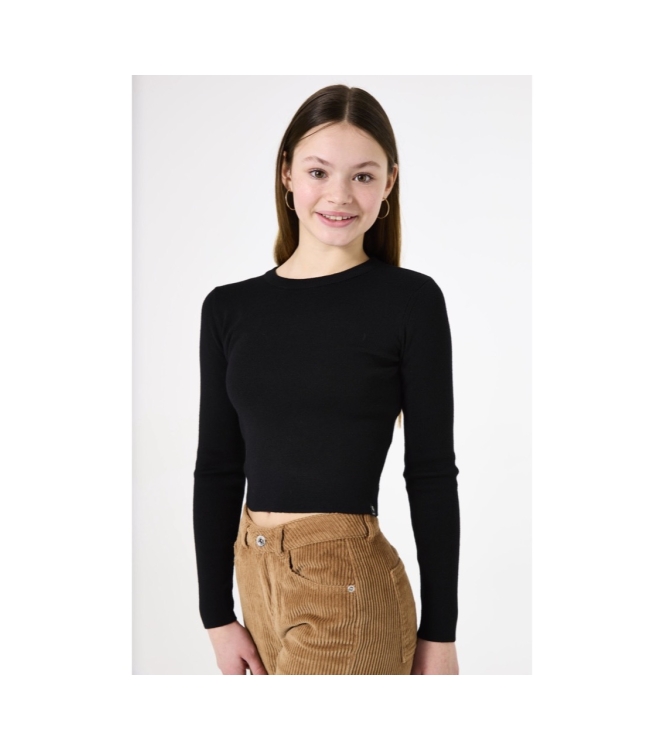 Garcia truien & vesten 1755 Off Black T42643