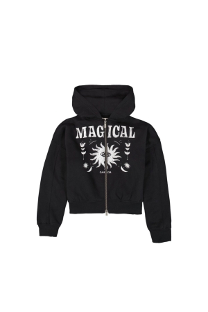 Garcia Meisjes Sweatvest 1755 Off Black