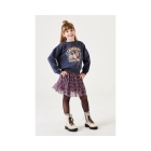 Garcia truien & vesten 9112 Blue Heather U44460