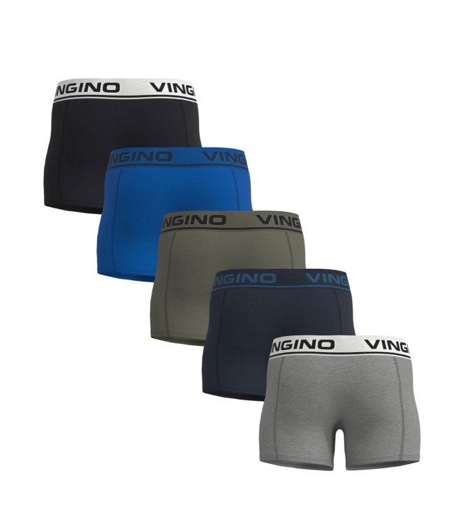 Vingino ondergoed 999 Multicolor Grey-Black NOOSKBN72501