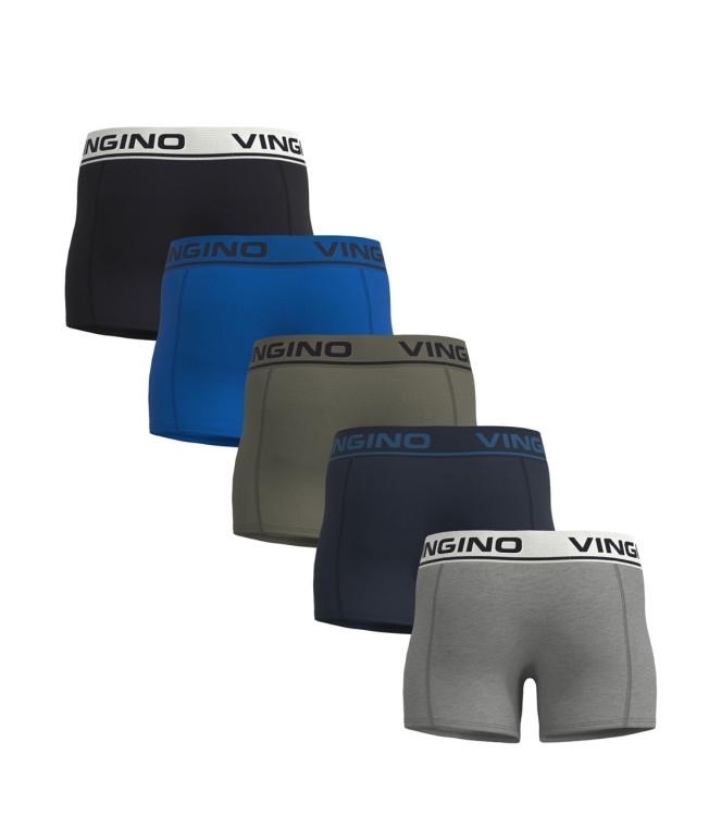 Vingino ondergoed 999 Multicolor Grey-Black NOOSKBN72501