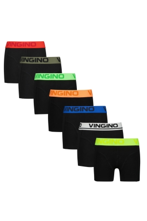 Vingino Boys Boxer (7-Pack) 944 Deep Black