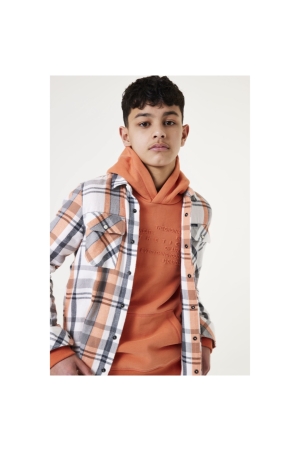 Garcia overhemden 4924 Orange Peel W43430