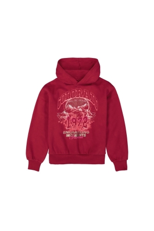 Garcia Meisjes Sweater 449 Rumba Red