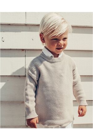 Two You Label Noah knitted jumper Sand