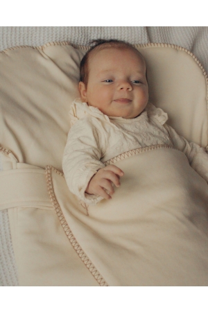 Two You Label babyaccessoires Beige with taupe Baby Cuddle