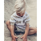 Two You Label shirts White/Taupe SS24_03_STRIPED
