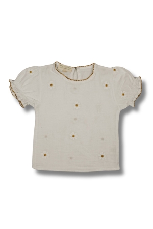 Two You Label Flora blouse White