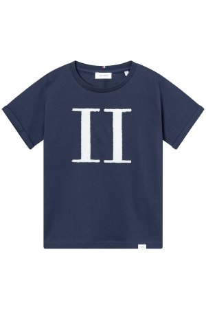Les Deux Kids Encore Bouclé T-Shirt Kids 460215-Dark Navy/Ivory
