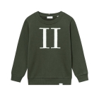 Les Deux Kids truien & vesten 555215-Forest Green/Ivory LDK200004