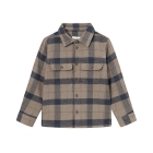 Les Deux Kids overhemden 839460-Desert Taupe/Dark Navy LDK640003