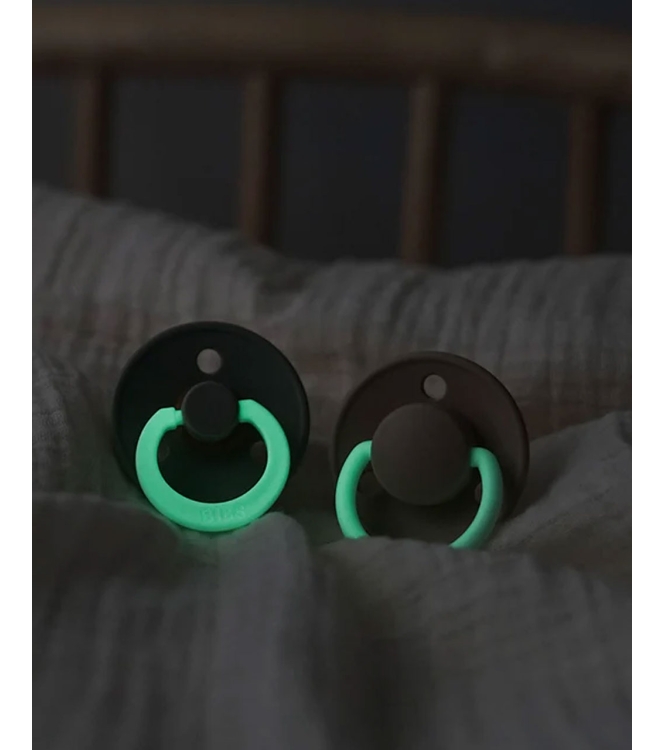 BIBS babyaccessoires Blush Blush | Glow in the dark