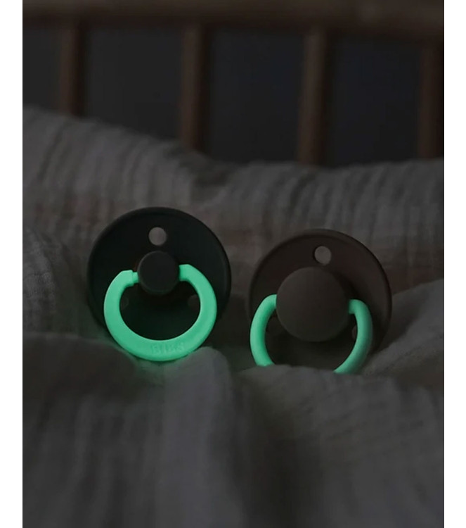 BIBS babyaccessoires Dark Oak Dark Oak | Glow in the dark