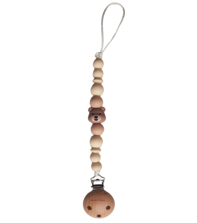 Chewies and More babyaccessoires Navaho JSCL12-ANIMAL-BEAR-1