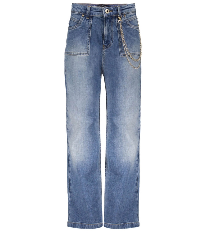 Frankie & Liberty broeken Mid Blue Denim FL24016