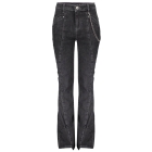 Frankie & Liberty broeken Dark Grey Denim FL24018