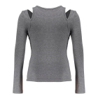 Frankie & Liberty blouses 04.4 Dark Warm Grey FL24718