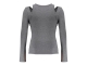 Frankie & Liberty blouses 04.4 Dark Warm Grey FL24718