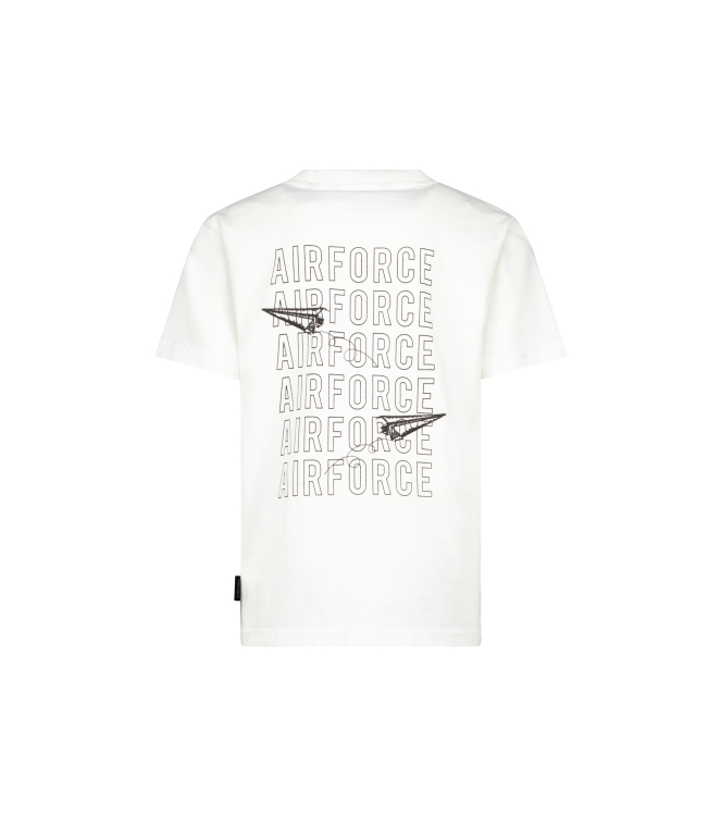 Airforce shirts White\True Black GEB1224