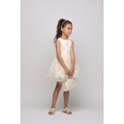 Le Chic jurken Dreamy Creamy C411-5813